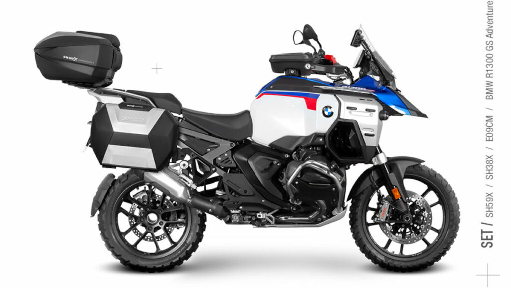 La BMW R 1300 GS más campera se beneficia del equipamiento SHAD 9 SHAD BMW R 1300 GS Adventure
