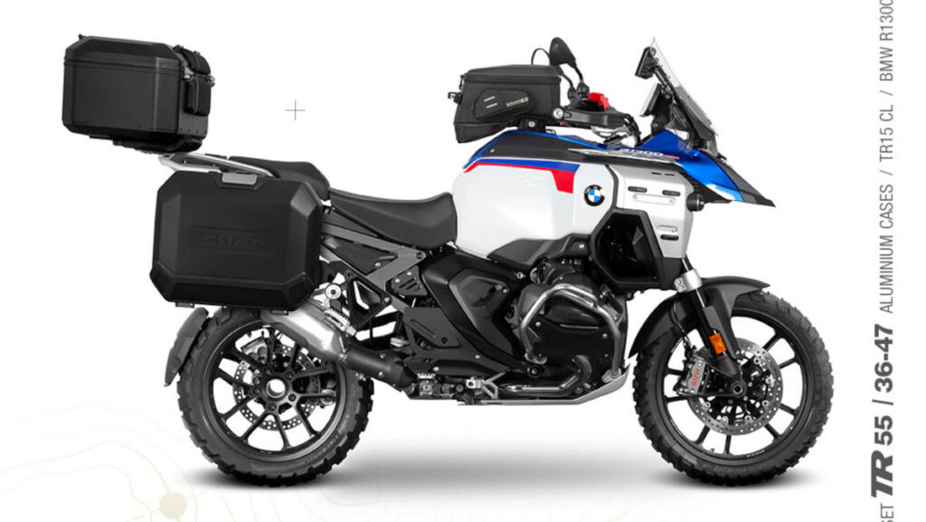 La BMW R 1300 GS más campera se beneficia del equipamiento SHAD 10 SHAD BMW R 1300 GS Adventure