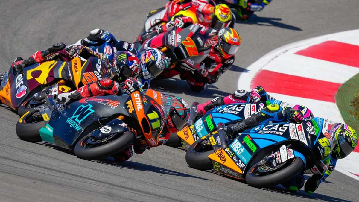 Fotos de los entrenamientos pretemporada de  Moto2 y Moto3 2025 en el Circuito de Jerez