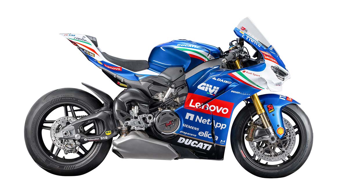 Fotos de la Ducati Panigale V4 Tricolore Italia 1 Ducati te presenta una Panigale V4 digna de Bagnaia para tu garaje