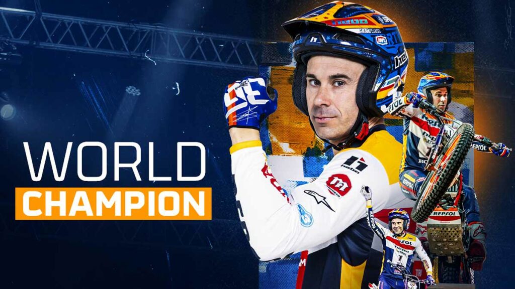 Toni Bou amplía su leyenda con un nuevo título mundial de X-Trial 8 Toni Bou y su décimo noveno título mundial 2025 de X-Trial
