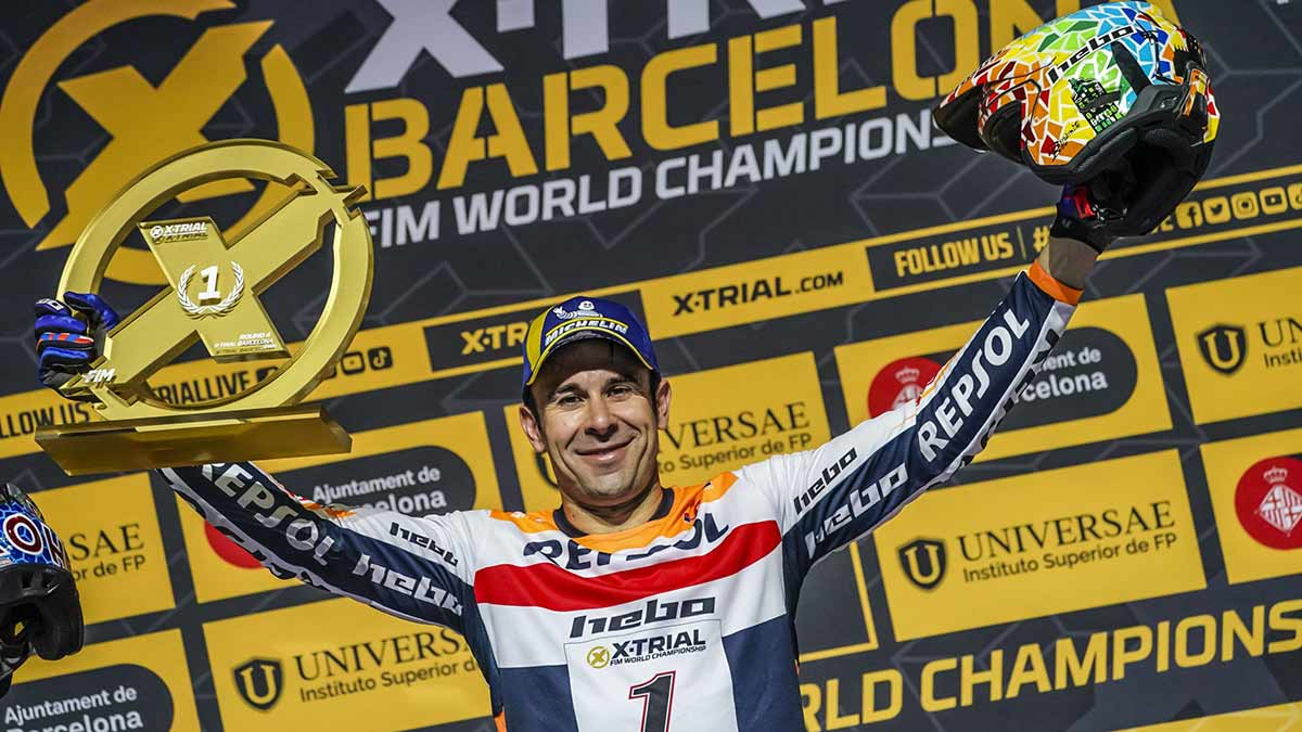 Fotos de Toni Bou y su décimo noveno título mundial 2025 de X-Trial 1 Toni Bou amplía su leyenda con un nuevo título mundial de X-Trial