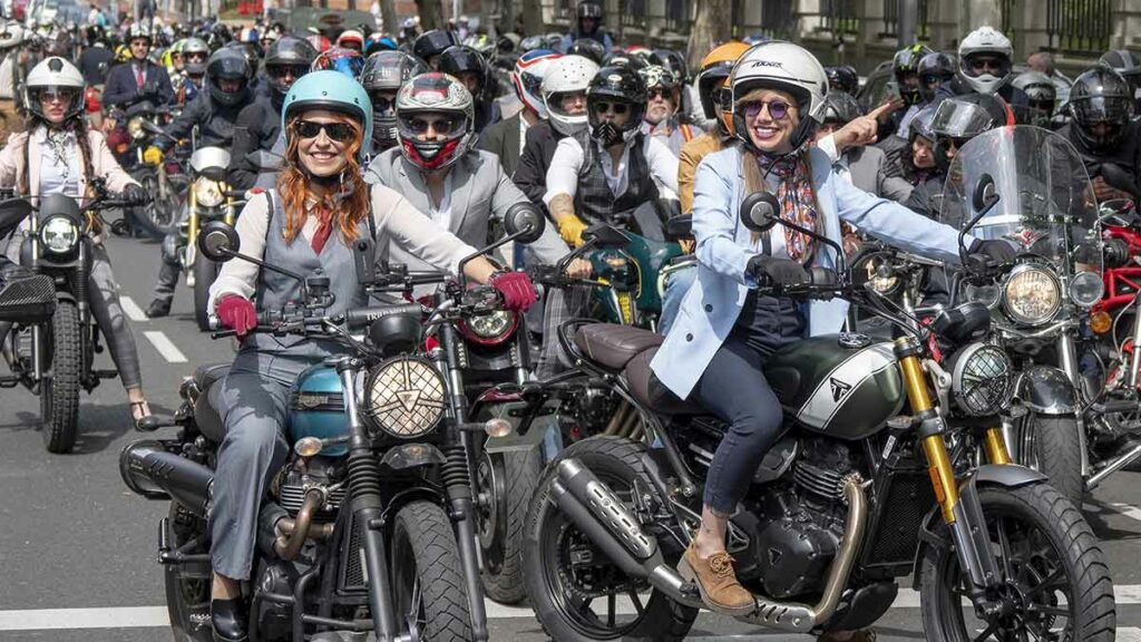 Triumph "tira del estárter de sus carburadores" para el Distinguished Gentleman's Ride 2025 12 Distinguished Gentleman's Ride
