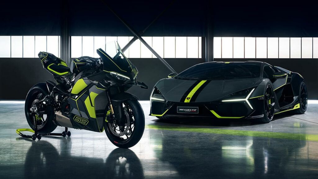 La Ducati que hace realidad el sueño más imposible de los amantes de las dos y cuatro ruedas 9 Ducati Panigale V4 Lamborghini