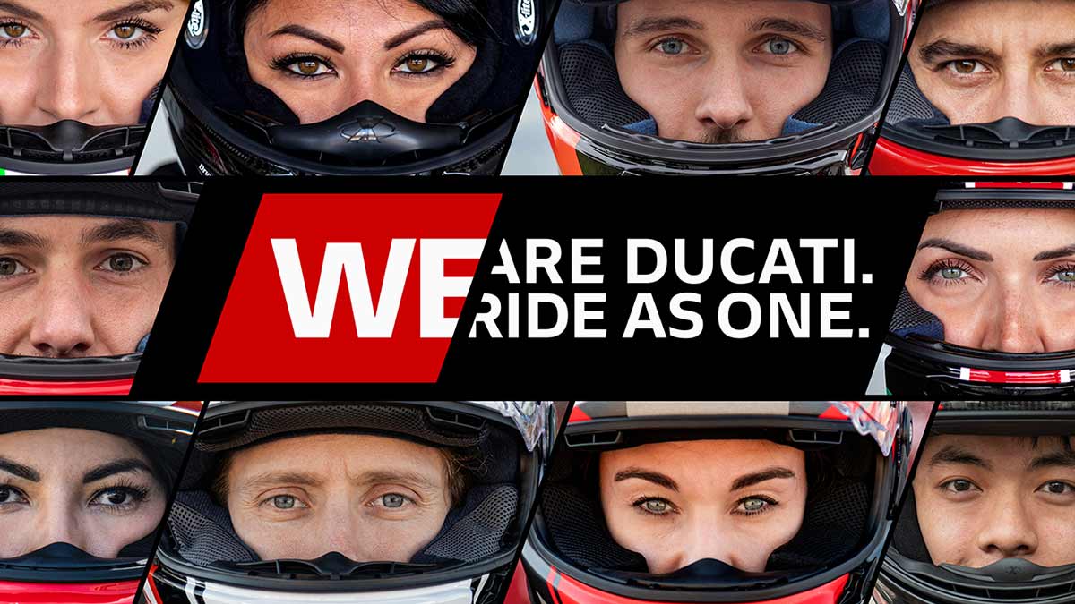 El espíritu Ducati volverá a rugir en las calles de tu ciudad 1 Ducati "we ride as one"