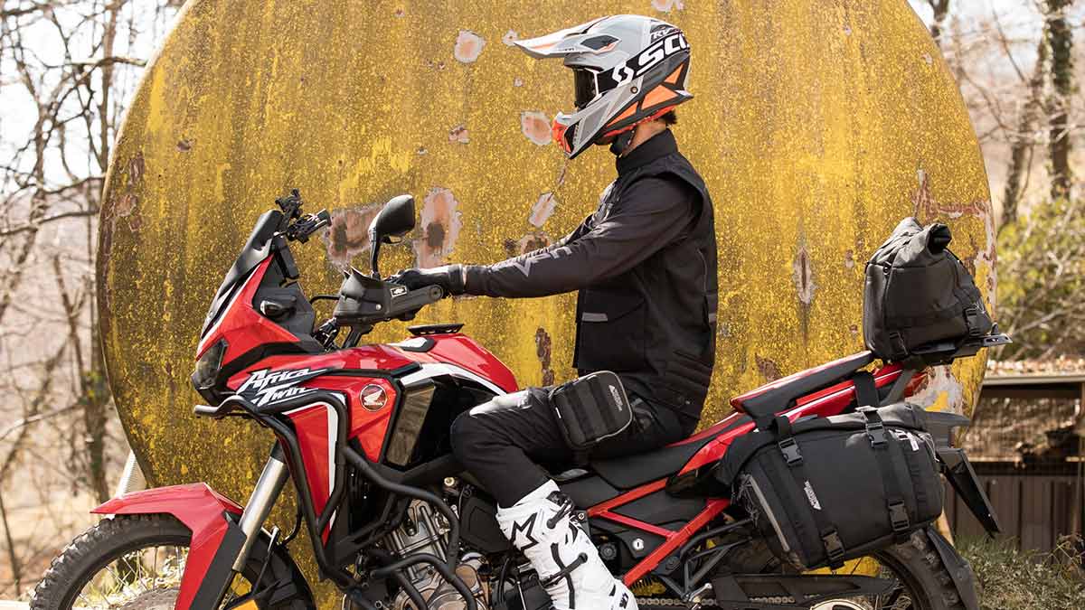 Fotos accesorios Kappa para viajes en moto 1 Prepárate para tu primer gran viaje en moto con Kappa