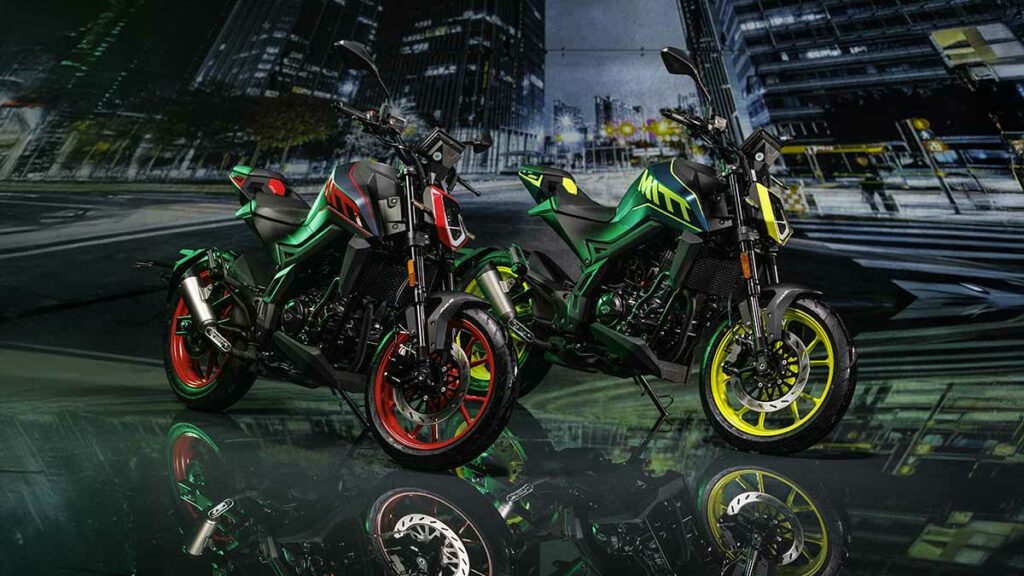 La MITT NK 125 es una moto naked para carnet de coche y la ley le prohíbe ofrecer más potencia 9 MITT NK 125