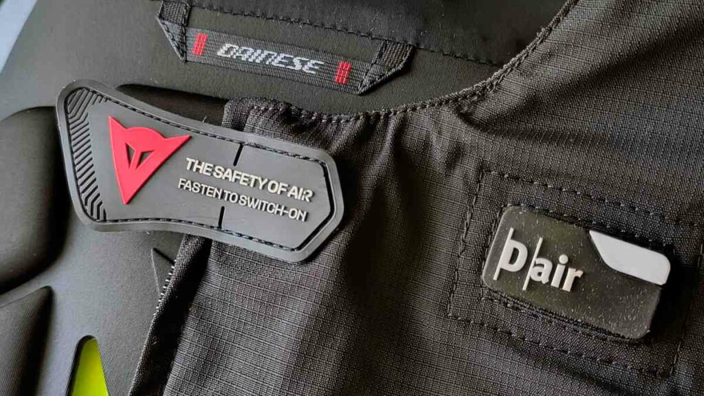 Fotos de la prueba del airbag Dainese D-air Smart