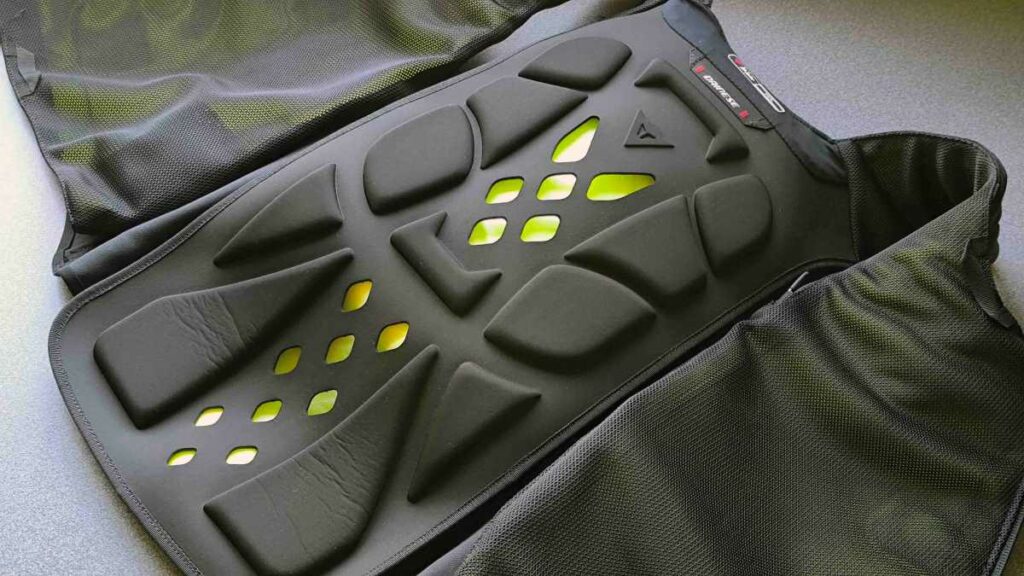 Fotos de la prueba del airbag Dainese D-air Smart