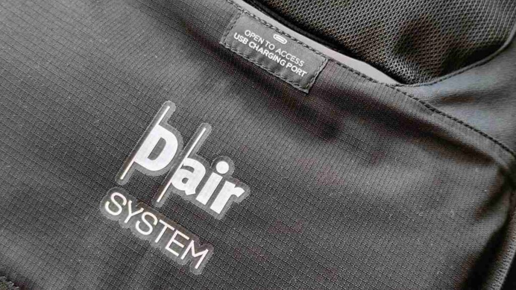 Fotos de la prueba del airbag Dainese D-air Smart