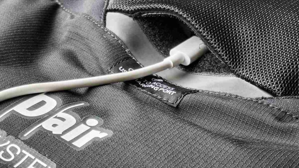 Fotos de la prueba del airbag Dainese D-air Smart