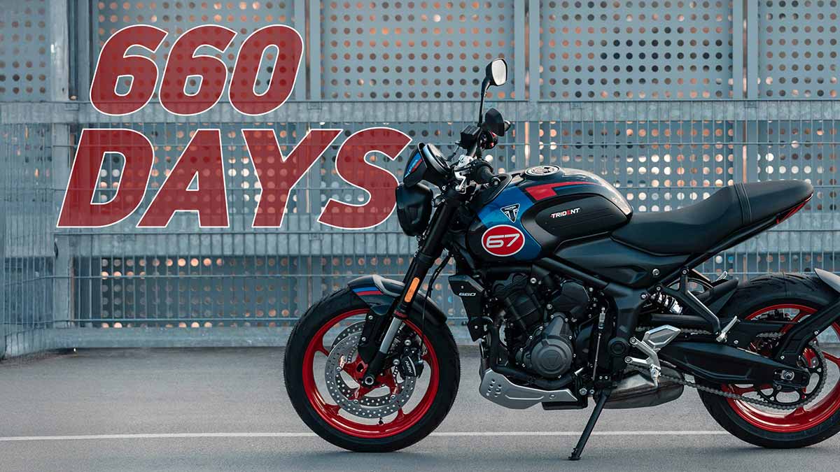Fotos Triumph 660 Days